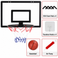 ⏳¡50% DE DESCUENTO!💥Aro de Baloncesto Plegable de Pared Sin Taladrar para Niños
