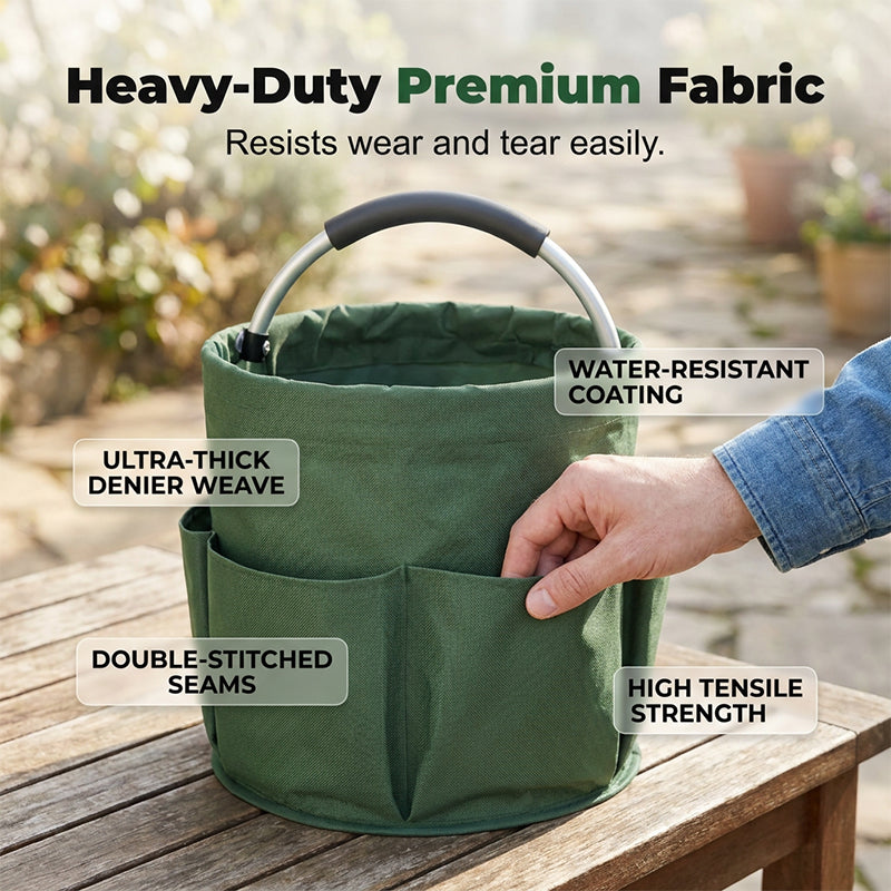 Cesta de Picnic Plegable y Organizador Multiusos Portátil