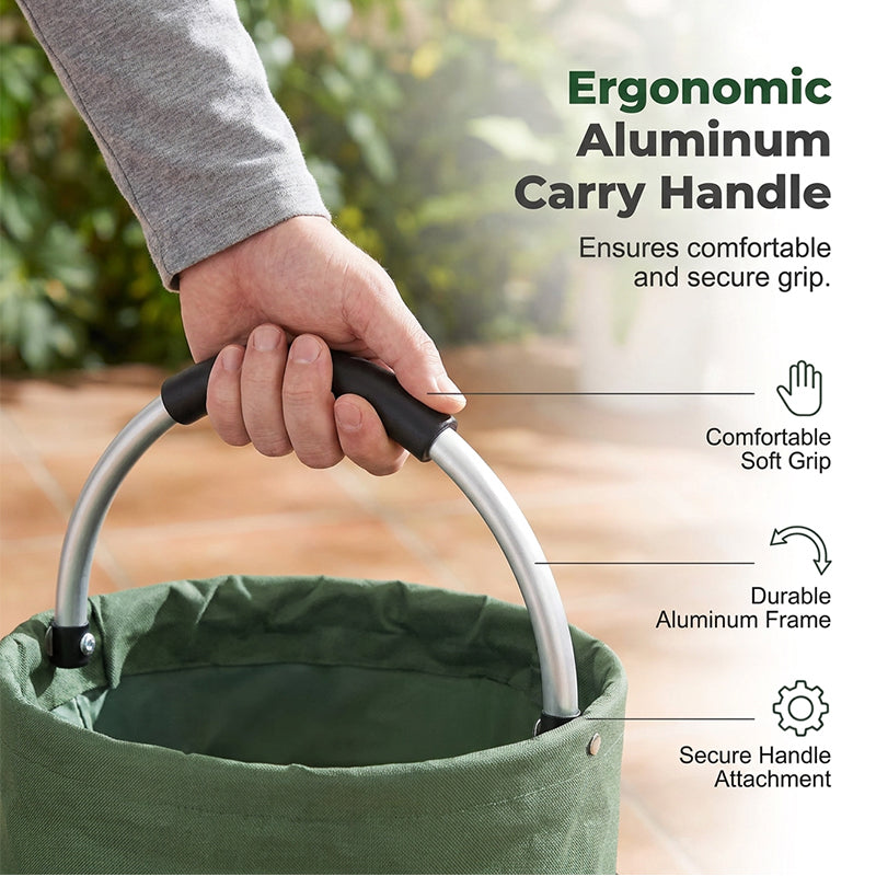 Cesta de Picnic Plegable y Organizador Multiusos Portátil