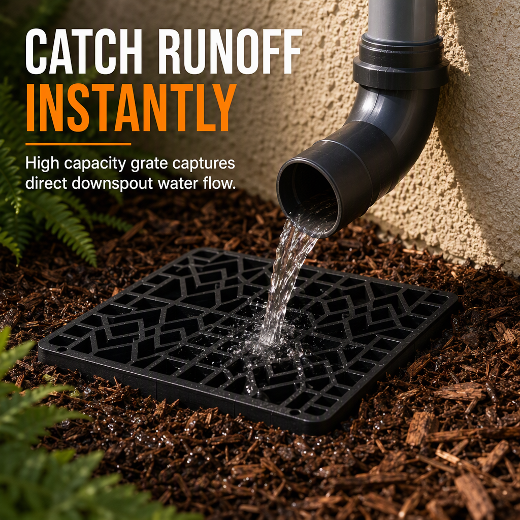 ⏳Time-Limited Special⏰Flexible Gutter Downspout Extension Pipe Set Plastic Rainwater Drain Hose for Roof Eaves and Exterior Walls