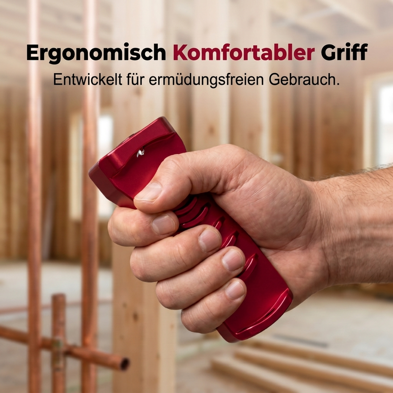 Tragbarer Entgrater für Kupfer- und Kunststoffrohre