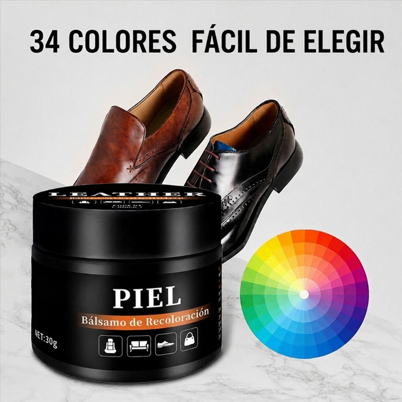 Bálsamo Reparador de Color para Cuero Multiusos
