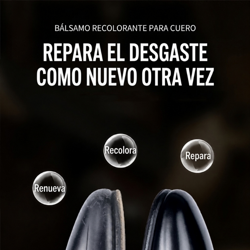 Bálsamo Reparador de Color para Cuero Multiusos
