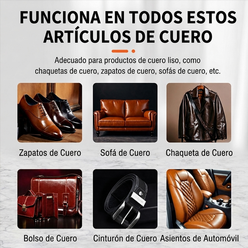 Bálsamo Reparador de Color para Cuero Multiusos