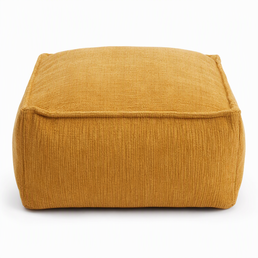 📢 ¡50 % DE DESCUENTO! 🧺 Funda de puf con almacenamiento · Lavable · 45 × 45 × 23 cm · Sin relleno