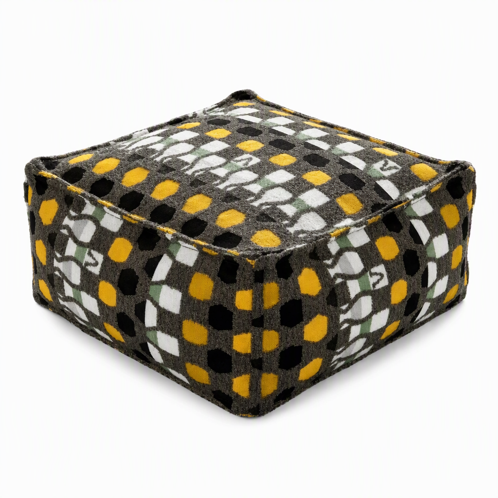 📢 ¡50 % DE DESCUENTO! 🧺 Funda de puf con almacenamiento · Lavable · 45 × 45 × 23 cm · Sin relleno