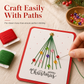 🎁🎄Kit para hacer tarjetas de felicitación navideñas DIY