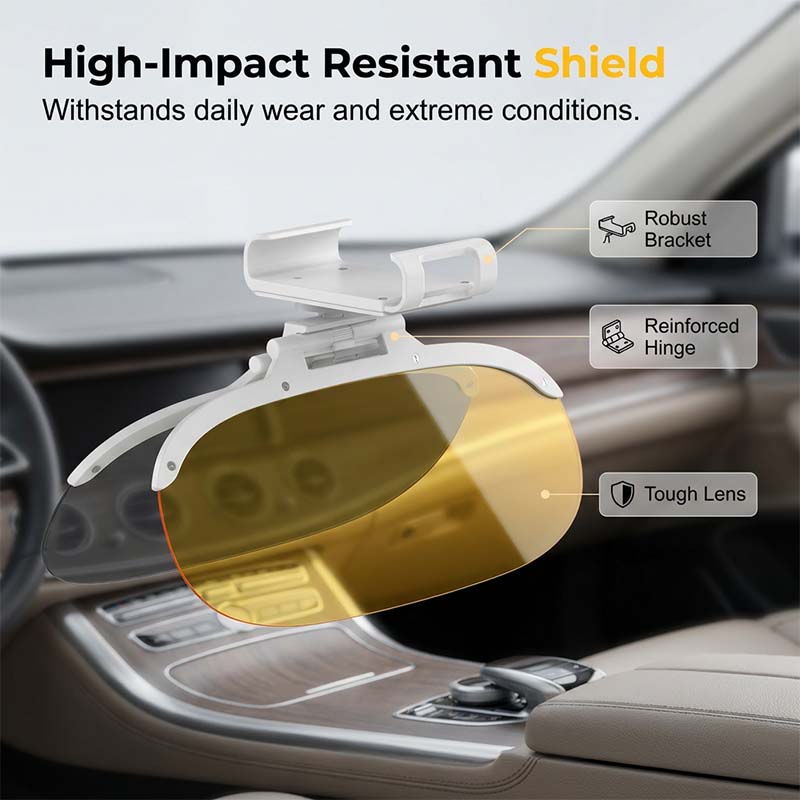 📢📢50% OFF !! ⏰Extensor de visera antirreflejante para auto