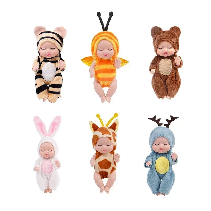 Mini muñecas «Reborn»: muñecas de bebé realistas y muy parecidas a las de verdad