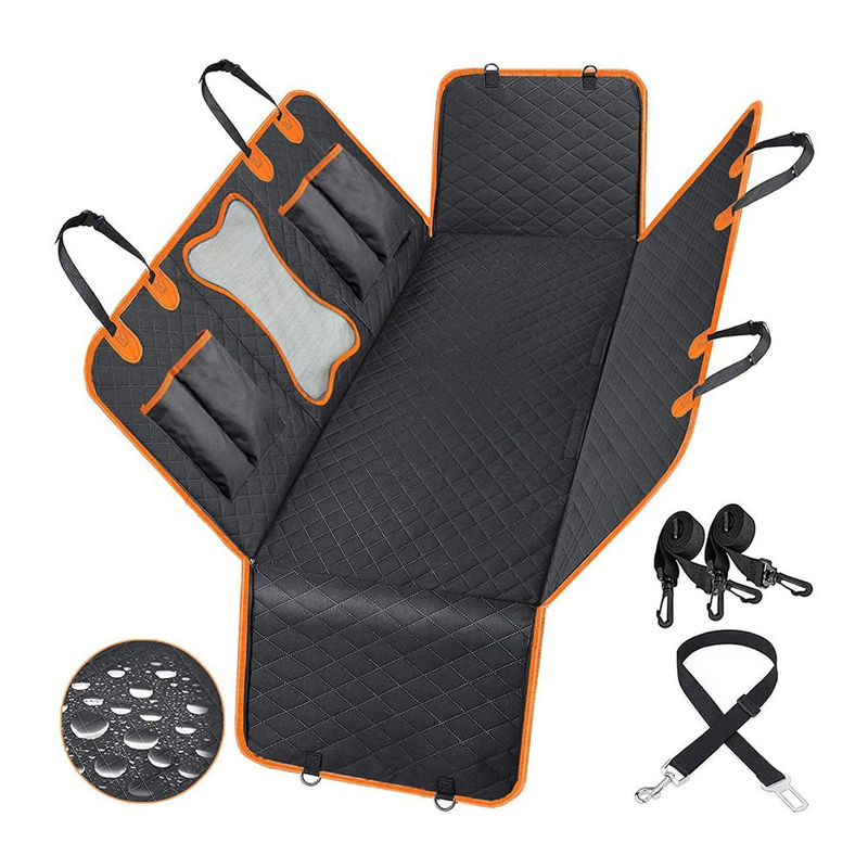 🐾 ¡50% de descuento! Funda protectora para el asiento trasero del coche · Para perros · Diseño convertible