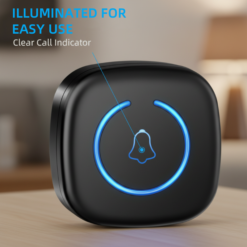 🔥   ¡50% DE REDUCCIÓN!   ✨ Sistema de llamada inteligente con teleaviso inalámbrico para los ayudantes