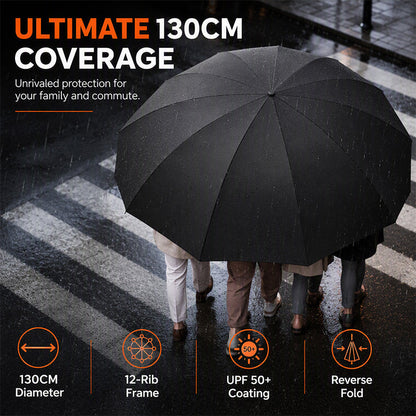 🎁Novedades 2026 50% DE DESCUENTO💥Paraguas Plegable Extragrande Resistente al Viento