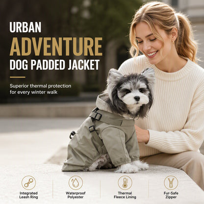 ⏳50% Descuento💥Chaqueta Acolchada de Invierno Impermeable y Cortavientos para Perros