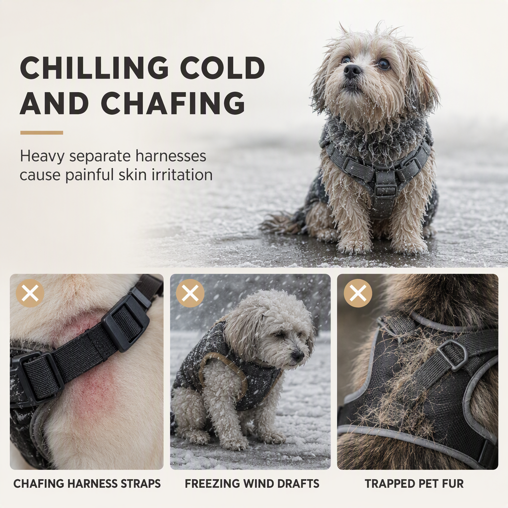⏳50% Descuento💥Chaqueta Acolchada de Invierno Impermeable y Cortavientos para Perros