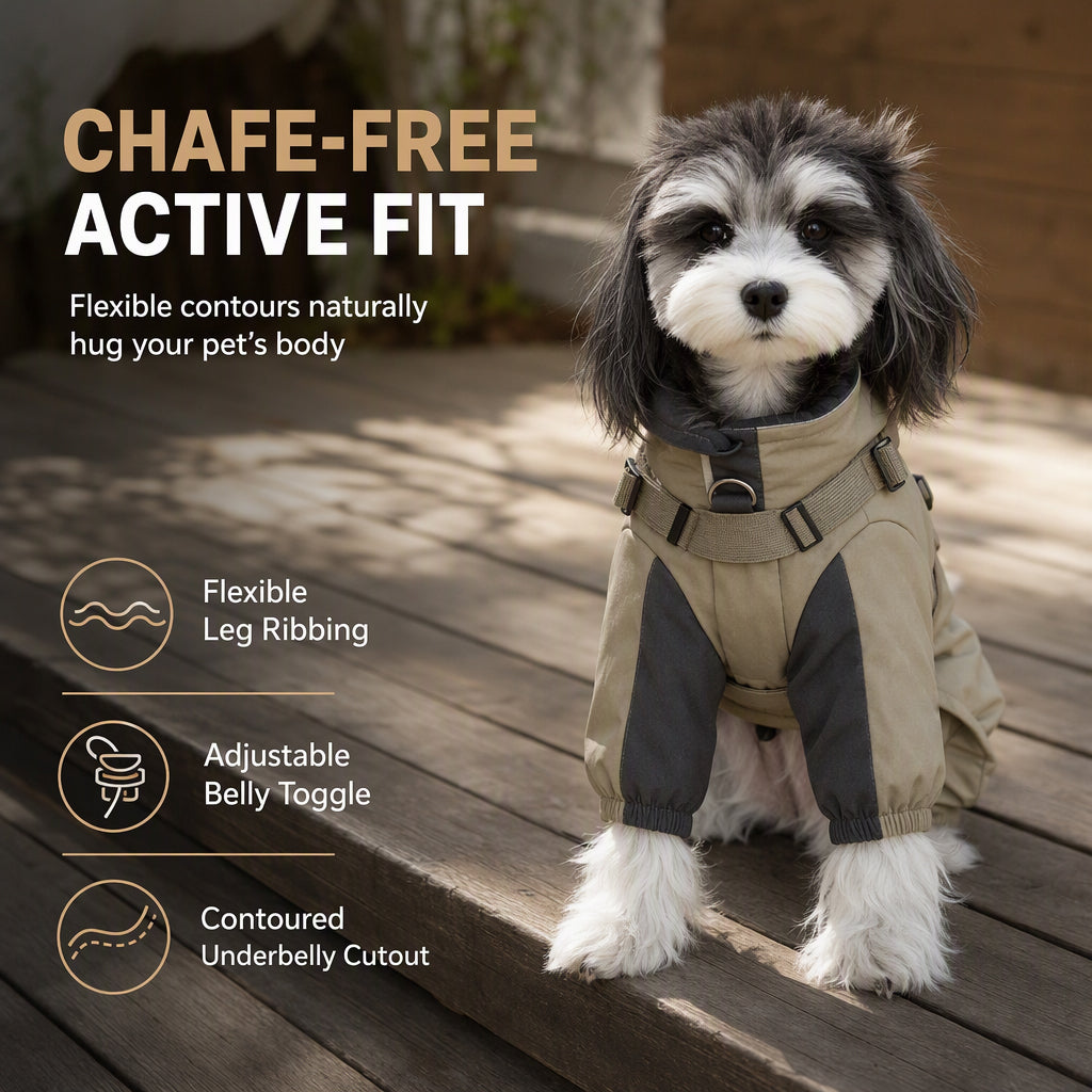 ⏳50% Descuento💥Chaqueta Acolchada de Invierno Impermeable y Cortavientos para Perros