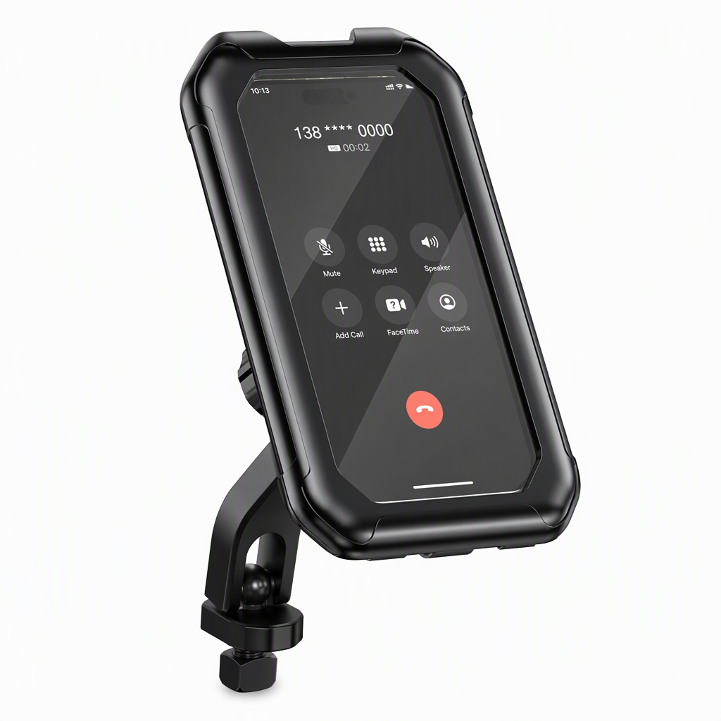 📢📢¡50% de Descuento! ⏰Soporte Impermeable de Celular para Moto y Bicicleta con Pantalla Táctil y Rotación 360°