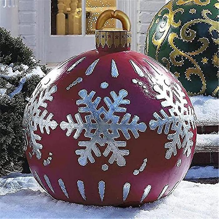 Bola Inflable Decorativa de PVC para Navidad para Exteriores
