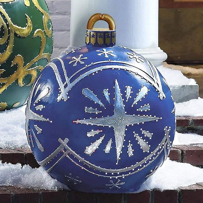 Bola Inflable Decorativa de PVC para Navidad para Exteriores