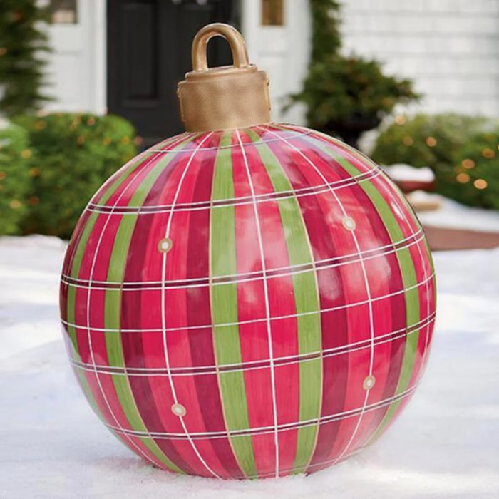 Bola Inflable Decorativa de PVC para Navidad para Exteriores