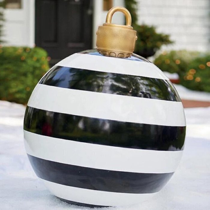 Bola Inflable Decorativa de PVC para Navidad para Exteriores