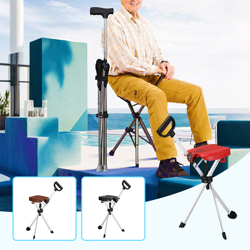 ⏳Por Tiempo Limitado 50% de Descuento💥Bastón Plegable con Asiento