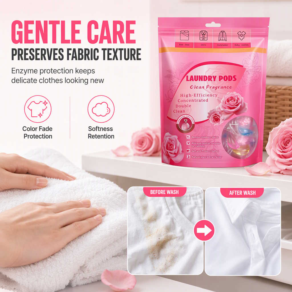 Cápsulas de Detergente Concentrado Ecológico para Ropa