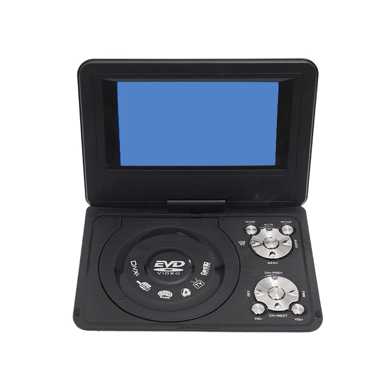 ✨ Reproductor portátil de DVD/EVD de 7,8 pulgadas — Pantalla giratoria y función de juegos🎮