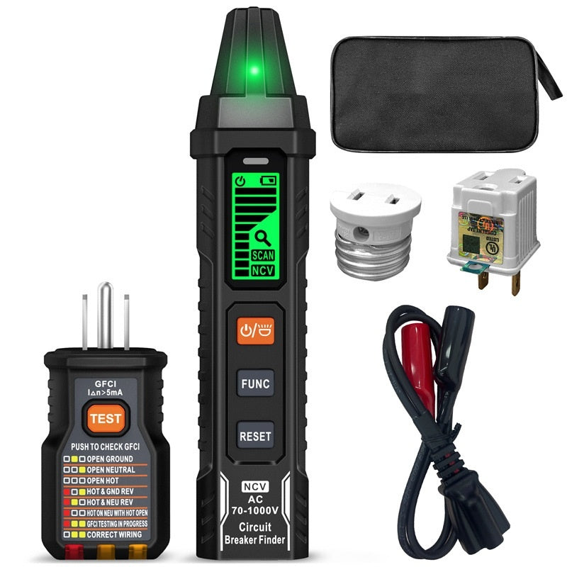 ✨⚡️Localizador digital de disyuntores con comprobador de enchufes