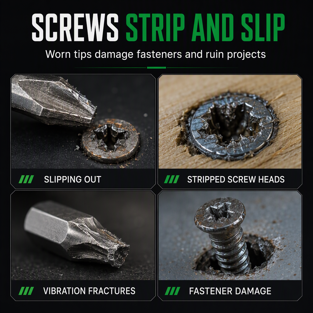 📢 ¡50% DE DESCUENTO!🔥✨ Juego de Puntas Phillips Magnéticas – Agarre Antideslizante y Resistencia al Impacto para Bricolaje y Reparaciones
