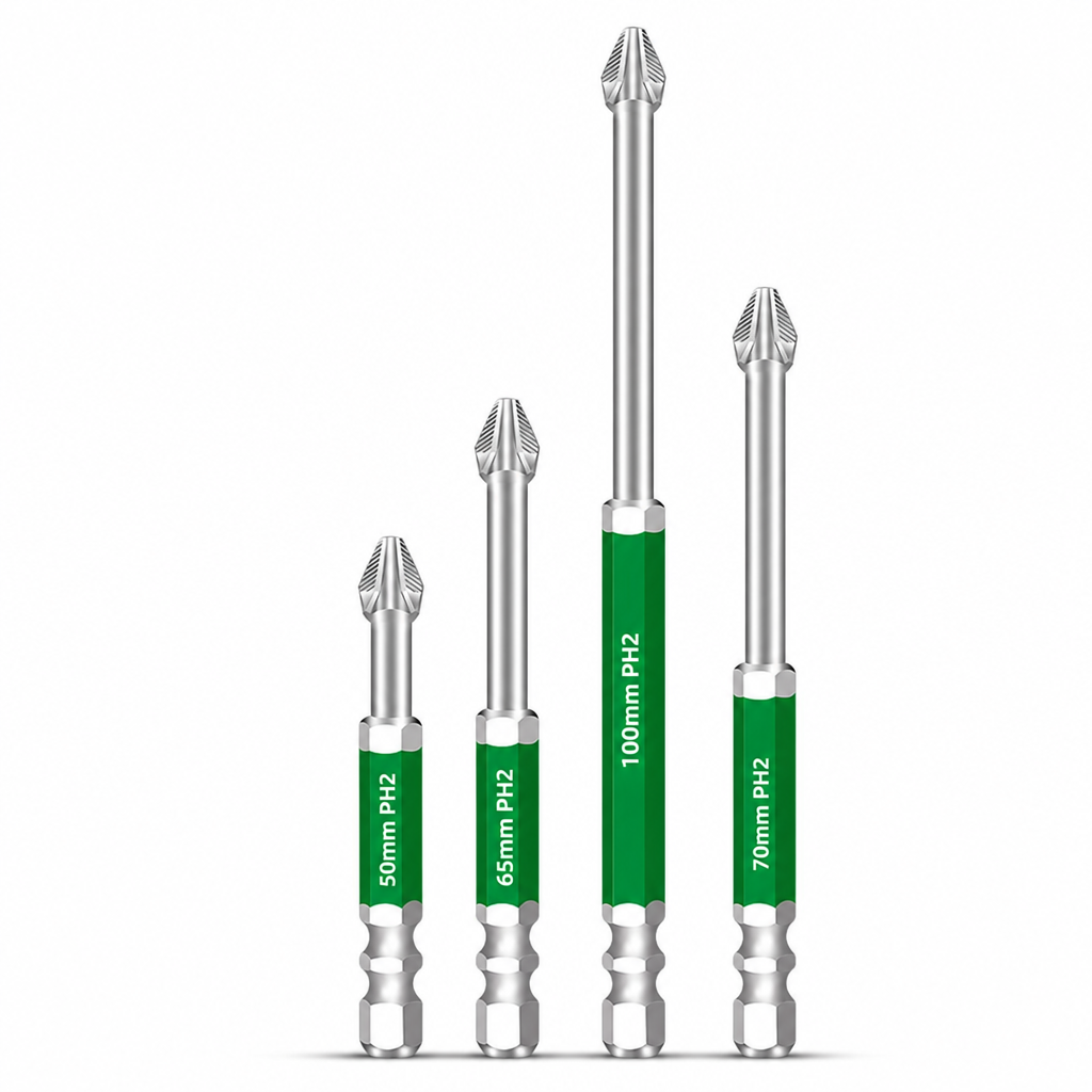 📢 ¡50% DE DESCUENTO!🔥✨ Juego de Puntas Phillips Magnéticas – Agarre Antideslizante y Resistencia al Impacto para Bricolaje y Reparaciones