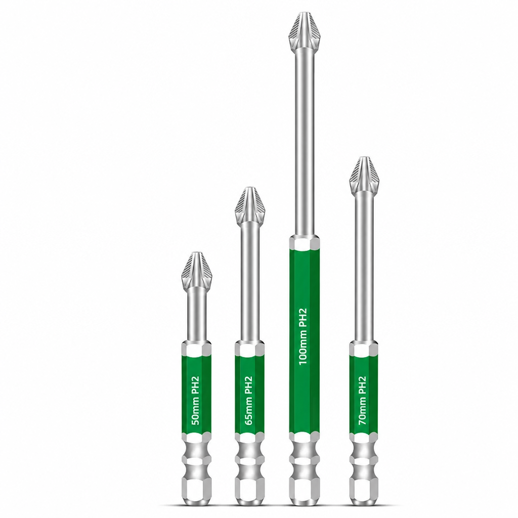 📢 ¡50% DE DESCUENTO!🔥✨ Juego de Puntas Phillips Magnéticas – Agarre Antideslizante y Resistencia al Impacto para Bricolaje y Reparaciones