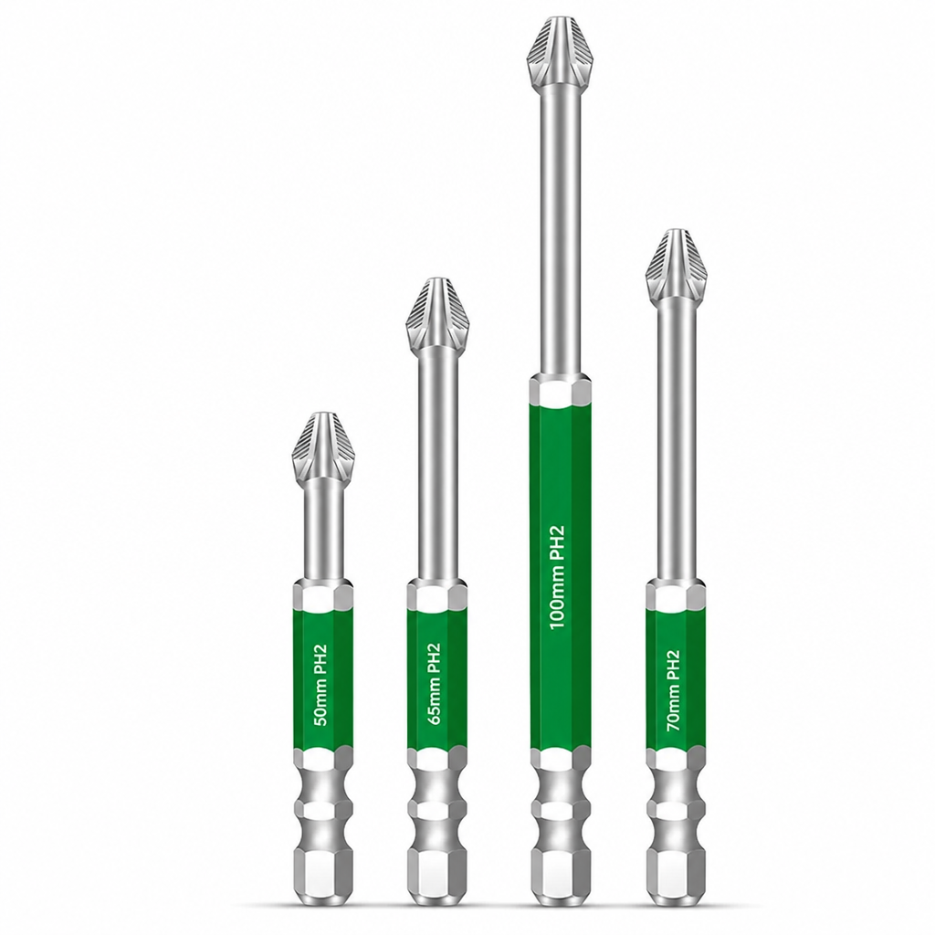 📢 ¡50% DE DESCUENTO!🔥✨ Juego de Puntas Phillips Magnéticas – Agarre Antideslizante y Resistencia al Impacto para Bricolaje y Reparaciones