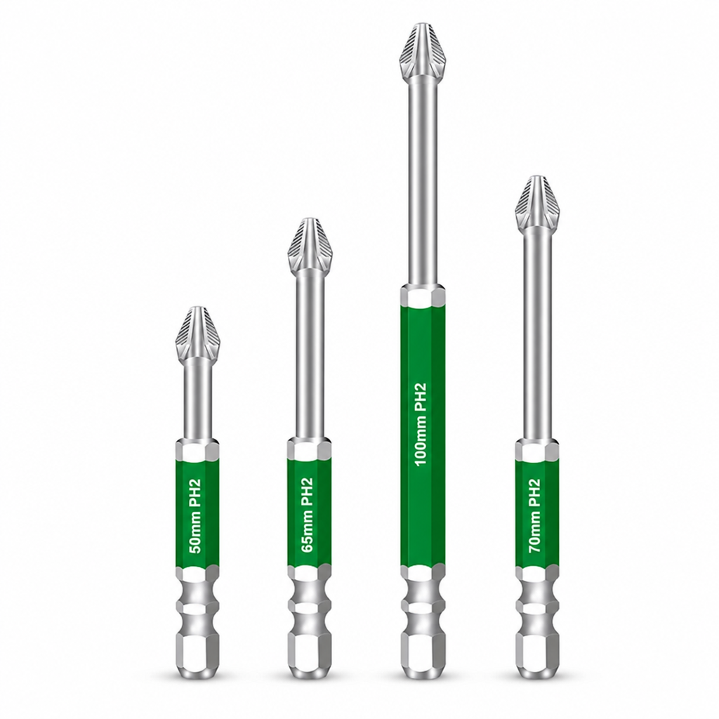 📢 ¡50% DE DESCUENTO!🔥✨ Juego de Puntas Phillips Magnéticas – Agarre Antideslizante y Resistencia al Impacto para Bricolaje y Reparaciones