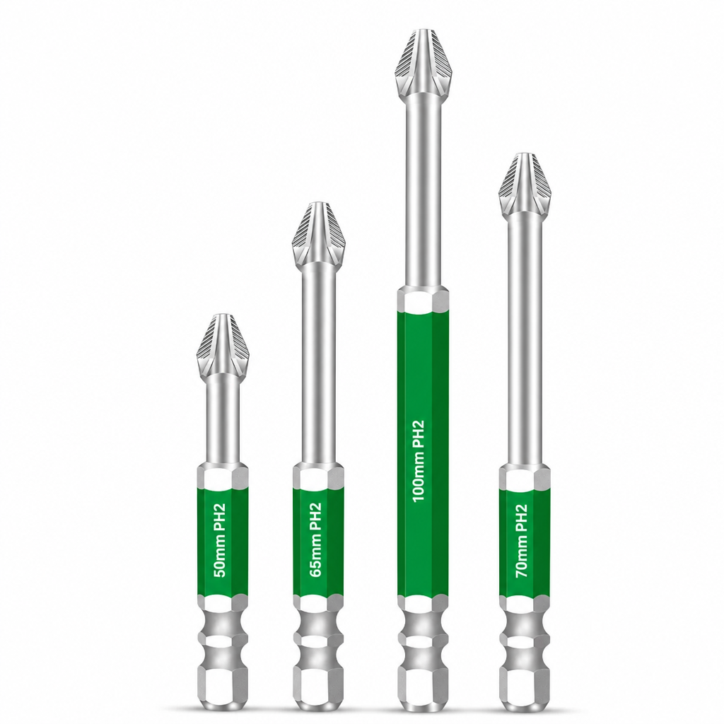 📢 ¡50% DE DESCUENTO!🔥✨ Juego de Puntas Phillips Magnéticas – Agarre Antideslizante y Resistencia al Impacto para Bricolaje y Reparaciones