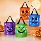 Bolsa de Dulces de Halloween con Luces LED para Niños