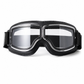 📢📢 ¡50% DE DESCUENTO! ⏰ Gafas de Moto Retro Vintage — Lentes Cortavientos para Casco Cruiser y Motocross