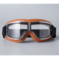 📢📢 ¡50% DE DESCUENTO! ⏰ Gafas de Moto Retro Vintage — Lentes Cortavientos para Casco Cruiser y Motocross
