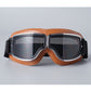 📢📢 ¡50% DE DESCUENTO! ⏰ Gafas de Moto Retro Vintage — Lentes Cortavientos para Casco Cruiser y Motocross