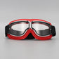 📢📢 ¡50% DE DESCUENTO! ⏰ Gafas de Moto Retro Vintage — Lentes Cortavientos para Casco Cruiser y Motocross