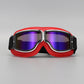 📢📢 ¡50% DE DESCUENTO! ⏰ Gafas de Moto Retro Vintage — Lentes Cortavientos para Casco Cruiser y Motocross