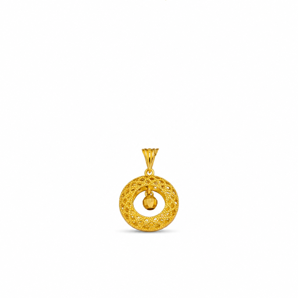 Collar Elegante de Filigrana Estilo Atrapasueños para Mujer con Esfera Giratoria