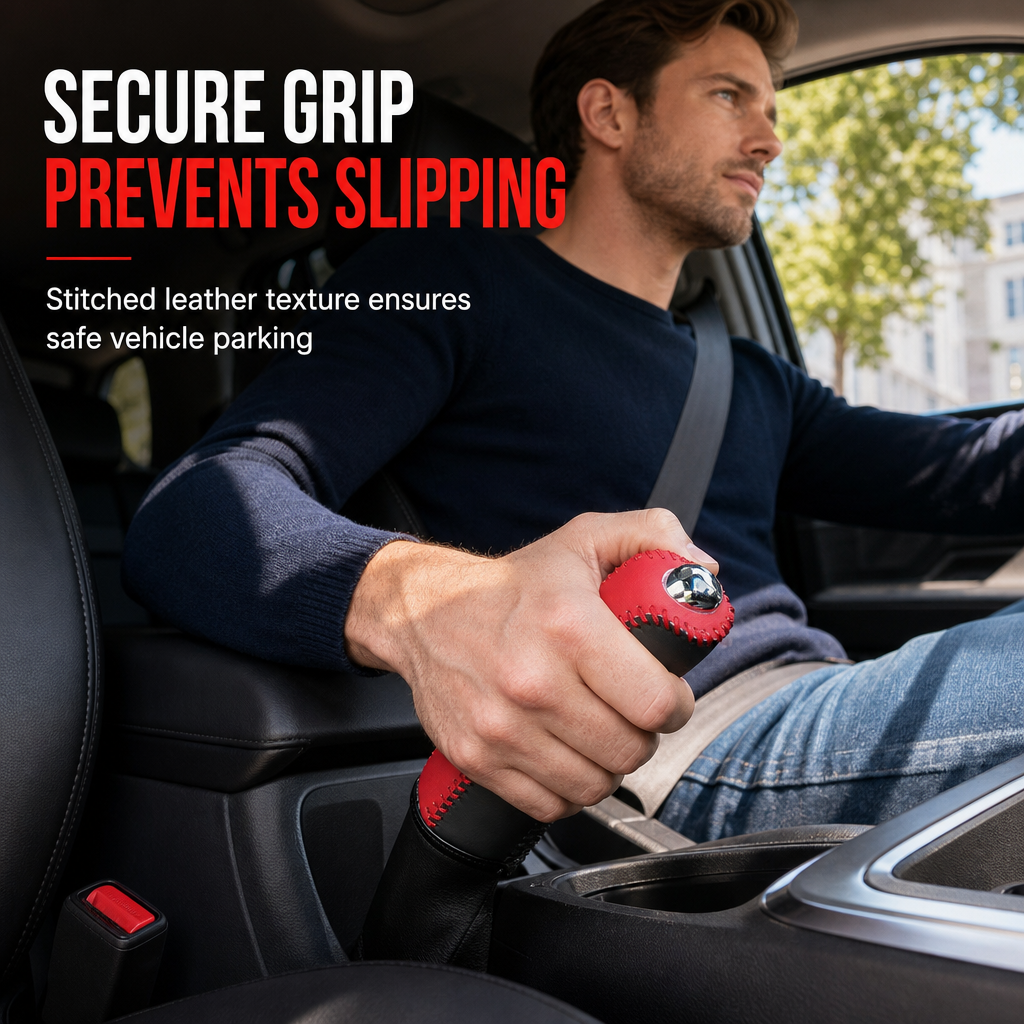 🚗 Funda protectora universal para freno de mano – Añade comodidad y protección a tu conducción diaria, fácil de instalar y limpiar ✨