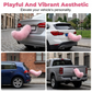 Cola de Peluche Eléctrica con Control Remoto para Coche