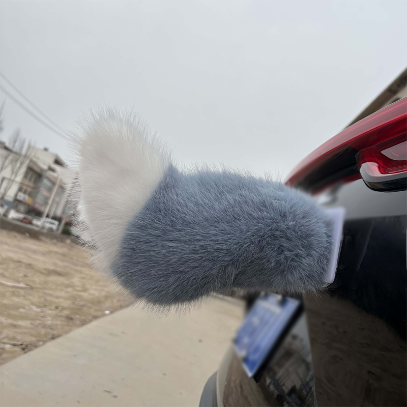 Cola de Peluche Eléctrica con Control Remoto para Coche