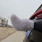 Cola de Peluche Eléctrica con Control Remoto para Coche