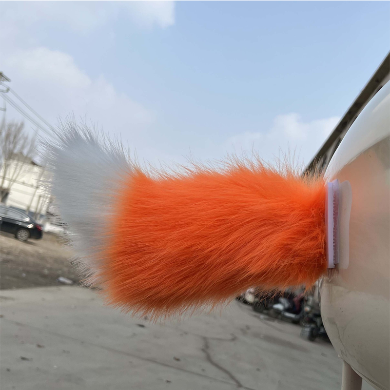 Cola de Peluche Eléctrica con Control Remoto para Coche