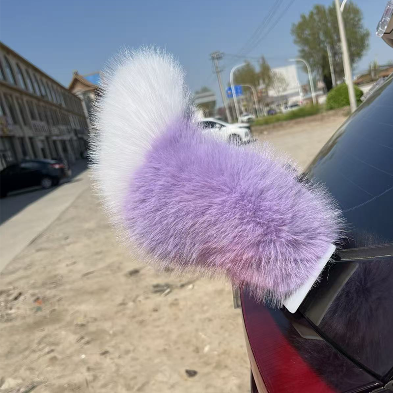 Cola de Peluche Eléctrica con Control Remoto para Coche