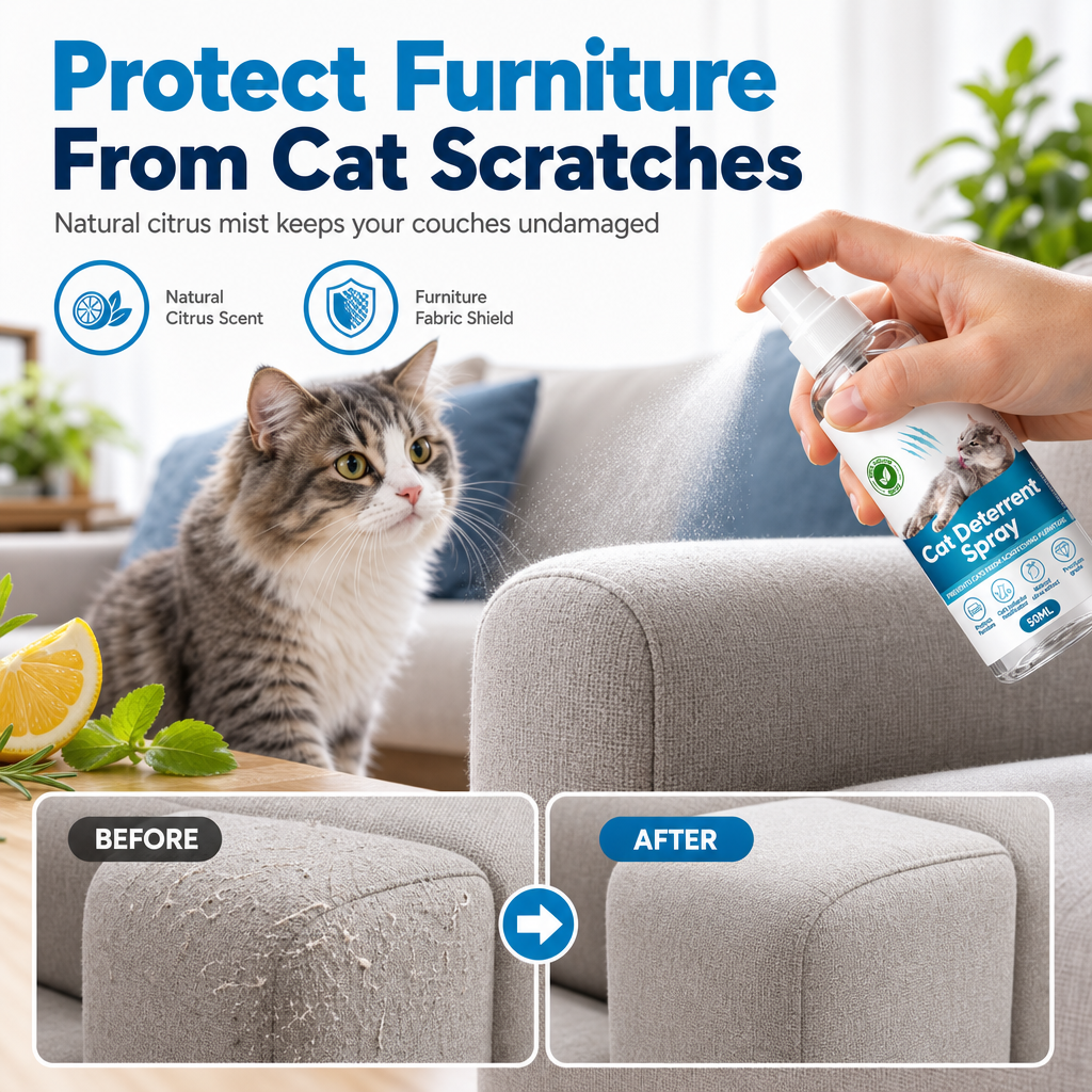 Spray Disuasorio Antiarañazos para Gatos