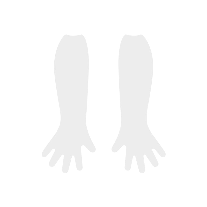 Guantes Desechables de Manga Extralarga Impermeables para Cocina y Limpieza