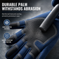 Guantes Térmicos de Invierno Impermeables y Cortavientos con Cremallera para Ciclismo y Esquí